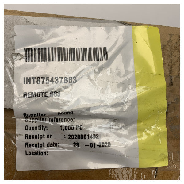 Alavanca de Controlo do Motor Marinho Ultraflex Remote B83 Montagem Lateral - 35460P 