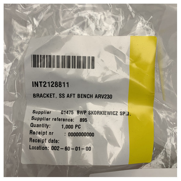 Edelstahl-Marine-Montagehalterung für Bänke - Korrosionsbeständige Heckbankhalterung 