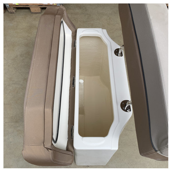 快適で耐久性のあるクイックシルバー805SDマリンリーニングポスト、収納付き、ステンレス製フットレスト 