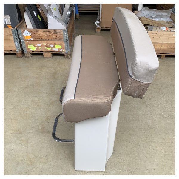 快適で耐久性のあるクイックシルバー805SDマリンリーニングポスト、収納付き、ステンレス製フットレスト 