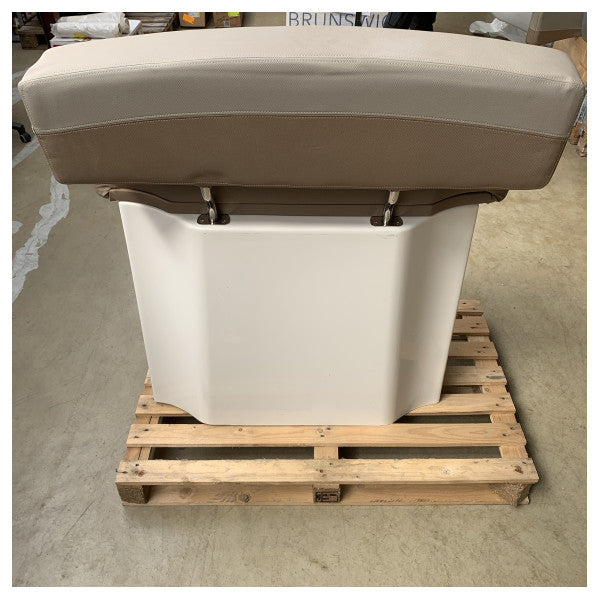 快適で耐久性のあるクイックシルバー805SDマリンリーニングポスト、収納付き、ステンレス製フットレスト 