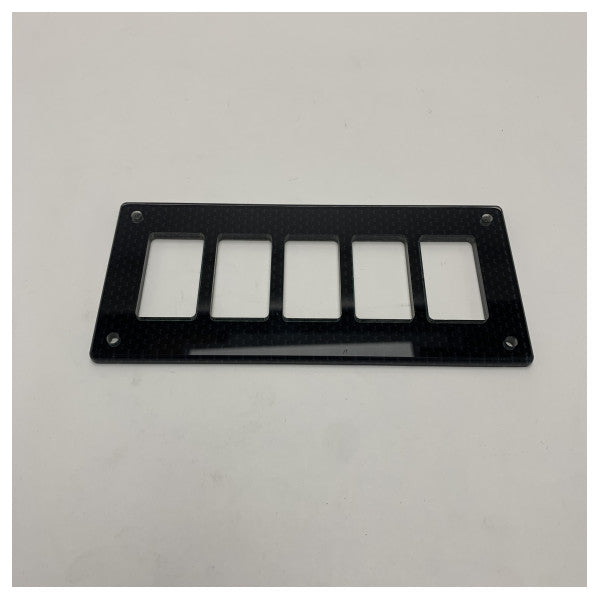 Navix Marine Grade Panel Switch Helmfe - Robustes 5-Schalter-Steuerpanel 