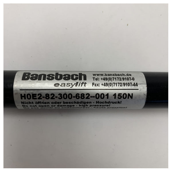 Bansbach Easylift 150N black coated gas spring