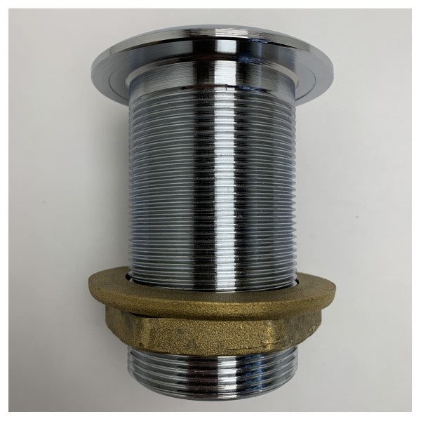 2 Zoll verchromt Messing Marine Drain Fitting - Durable korrosionsbeständig Meerwasser Drain