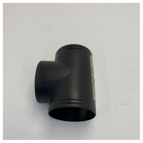T-KOS 90mm Marine Plumbing Fitting - 221000010026 Yacht Pipe Connector