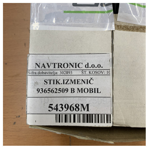 Berker Integro Marine Switch 936562509 - Pulsador de 500W para yate y barco 
