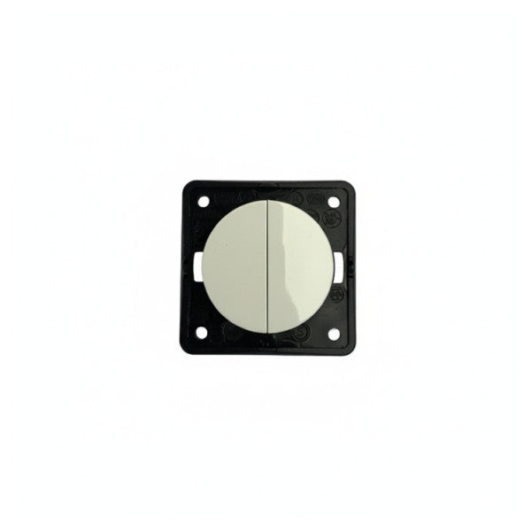 Berker Integro двоен ключ 10A 250V - модулен електрически компонент 936552509 