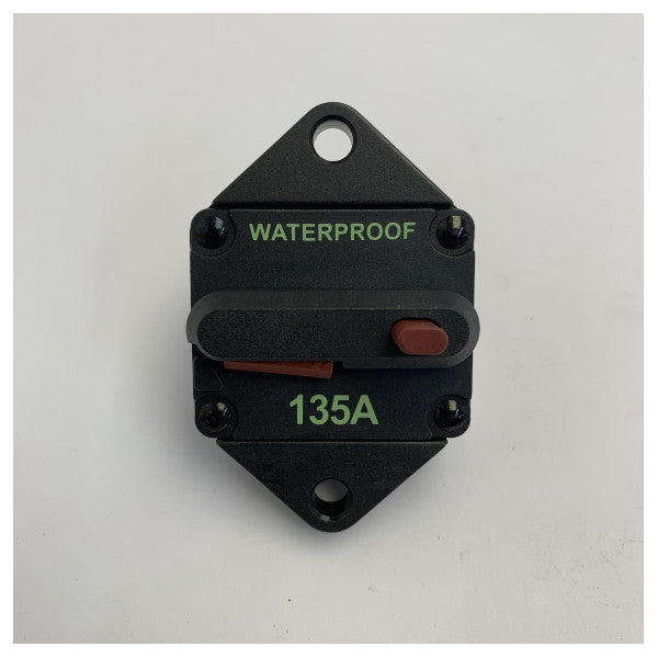 Disjuntor Marinho 135A à Prova de Água 12V/24V DC com Reposição por Botão - 2100962 