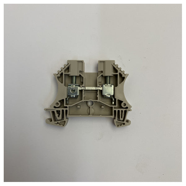 WDU6 Electrical Terminal Block 6mm2 - DIN Rail Mount Marine Grade Connector