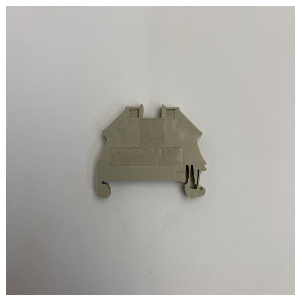 WDU4N Feed-Through Terminal Block 4mm2 2-Way Screw Connection - Marine Grade