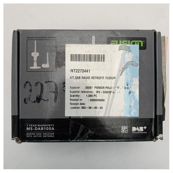 Fusion MS-DAB100A Universelles DAB+ Modul mit Antenne 