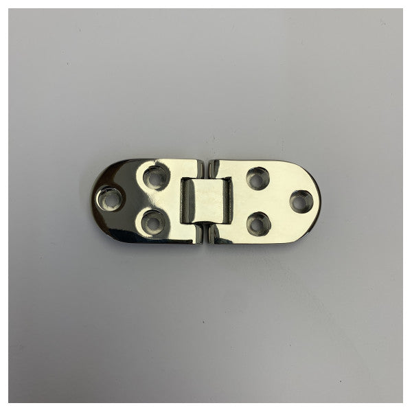 Osculati Heavy-Duty Polished Stainless Steel Marine Hinge - 542214M