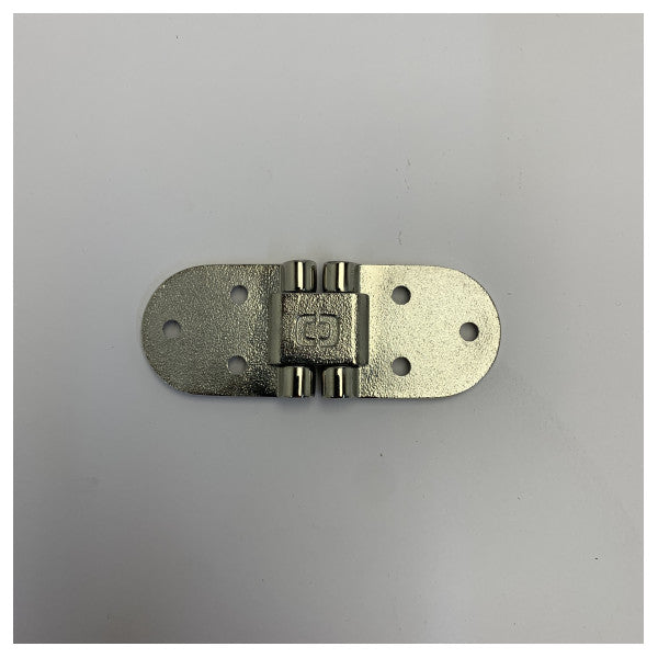 Osculati Heavy-Duty Polished Stainless Steel Marine Hinge - 542214M
