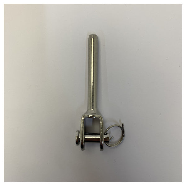 Rutgerson Edelstahl-Gabelbolzen mit Splint-Ring - Marine-Yacht-Beschlag 