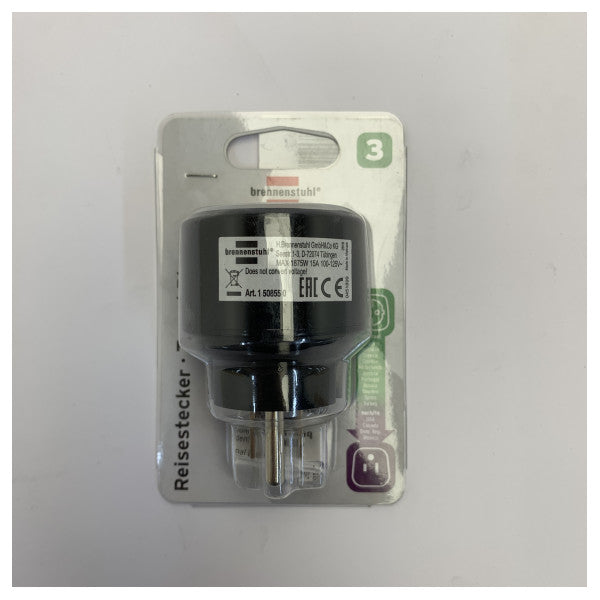 Putni adapter EU u SAD - 95308 / 1 50855 0 - pretvarač europskog u američki utikač 