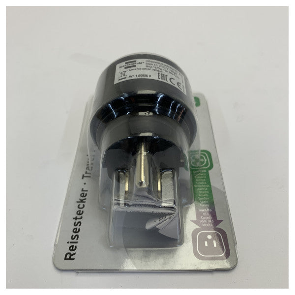Putni adapter EU u SAD - 95308 / 1 50855 0 - pretvarač europskog u američki utikač 