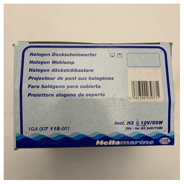 Hella Marine 1GA 007 118-001 φως αλογόνου καταστρώματος αδιάβροχο