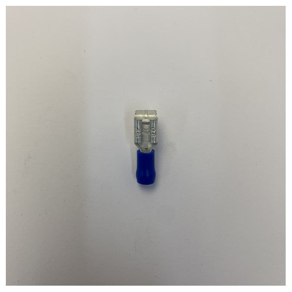 Conector Elétrico Faston Macho Isolado - Terminal de Grau Marinho 00298 