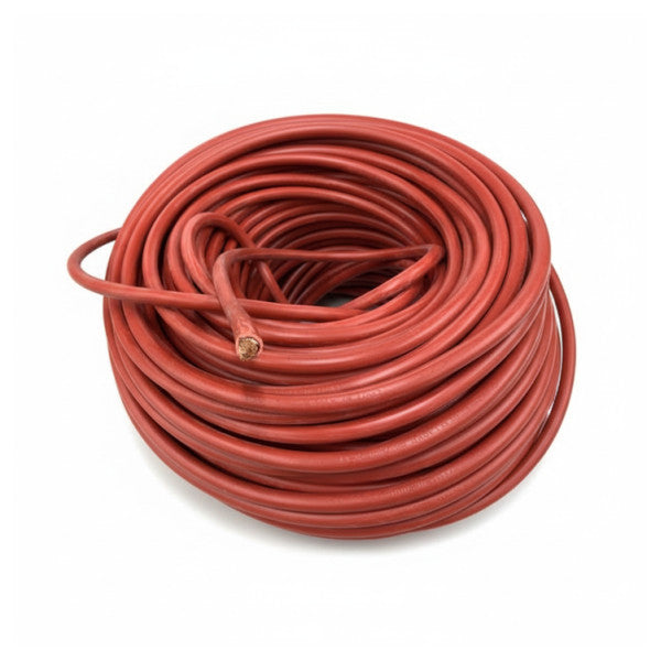 H07V-K 35mm2 Cavo Batteria Flessibile Rosso - 1M - Rame Multitreccia 