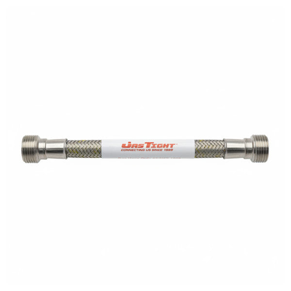 GAS TIGHT 1/4 inch flätad gasslang AS/NZS 1869 honlig svivelkona 