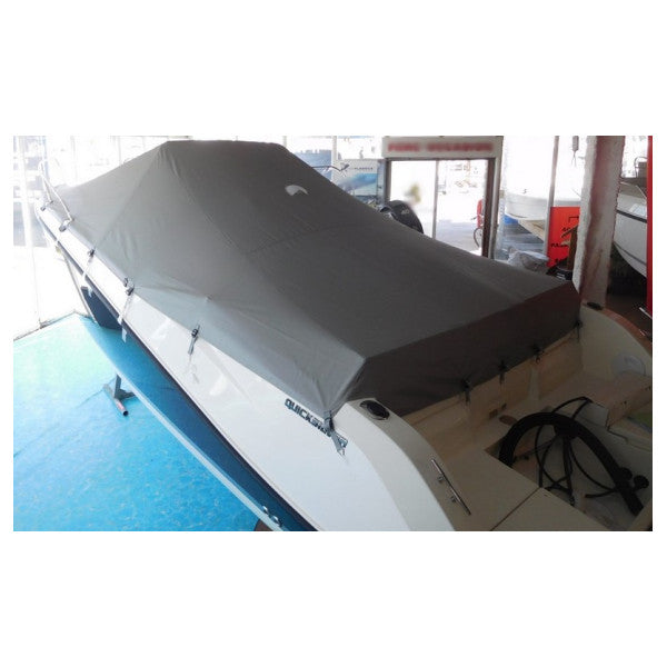 Quicksilver 675 Open Complete Mooring and Transport cover black - VK_QS675OPSP1