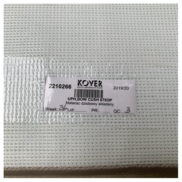 وسادة إدراج رمادية لقوس قارب كويكسيلفر أكتيف 605 مفتوح - 2210266 