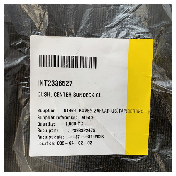 Quicksilver Activ 605 Cruiser Sundeck Mittelpolster Braun - 2336527 