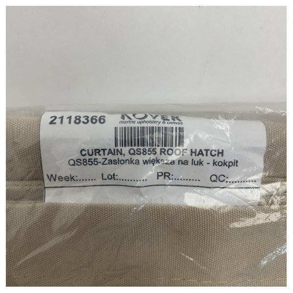 Cortina de escotilla de techo Quicksilver 855 - 2118366 