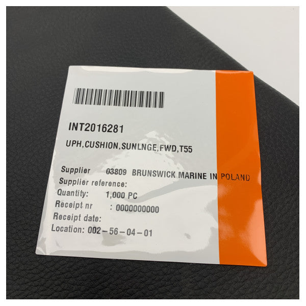 Uttern T55 Sunlounge Fordeck Einlagekissen Anthrazit - 2016281 