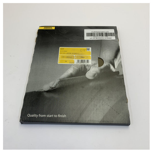 Mirka WPF Papier abrasif imperméable grain P400 230x280mm - 22222-ELC-WPF-P400 