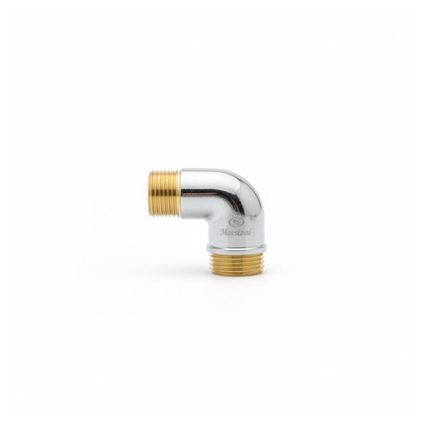 Maestrini 1/2inch Brass 90 Degree Elbow Pipe Fitting 7092D Marine Yacht Hard