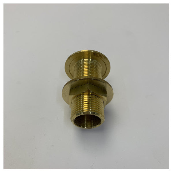 Maestrini 1inch CR Raccordo scafo in ottone 7053F - Resistente alla corrosione 
