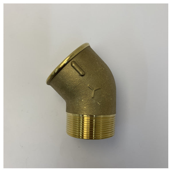 Maestrini Raccordo Marino in Ottone 545299M - Ferramenta per Yacht 