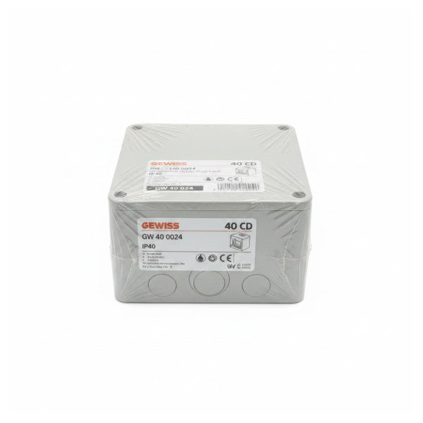 Gewiss GW40024 elektrisk kapsling IP40 halogenfri samledåse 
