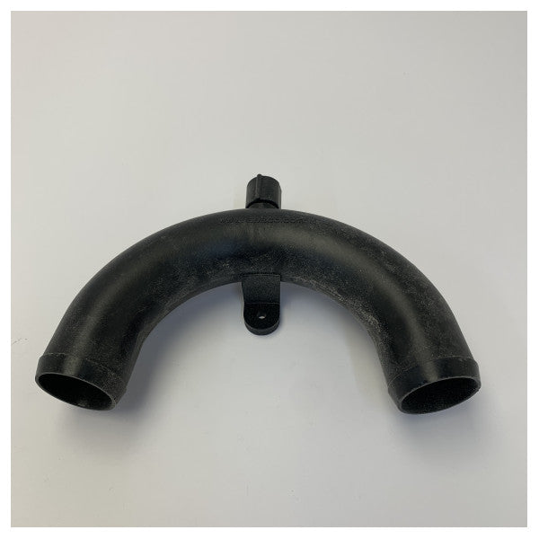 Jabsco 29015-0010 Cotovelo para sanita marítima 38 mm 1,5 polegadas com tampa roscada 