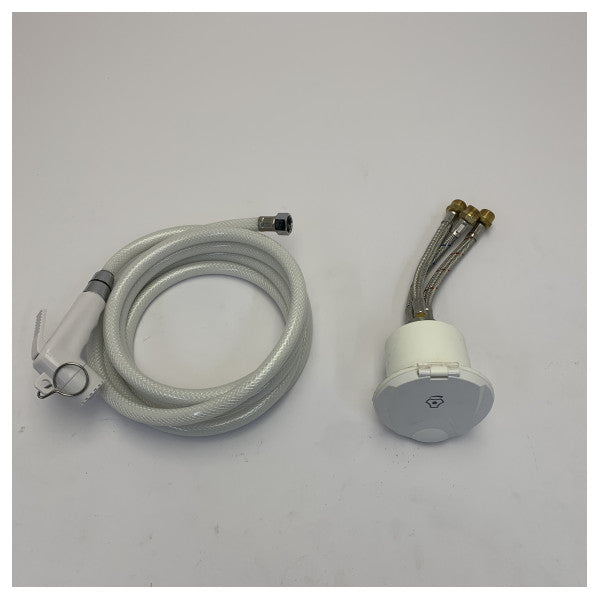 Nuova Rade 46303 Marine Braided Hose Kit with Brass Fittings - Yacht Hardware