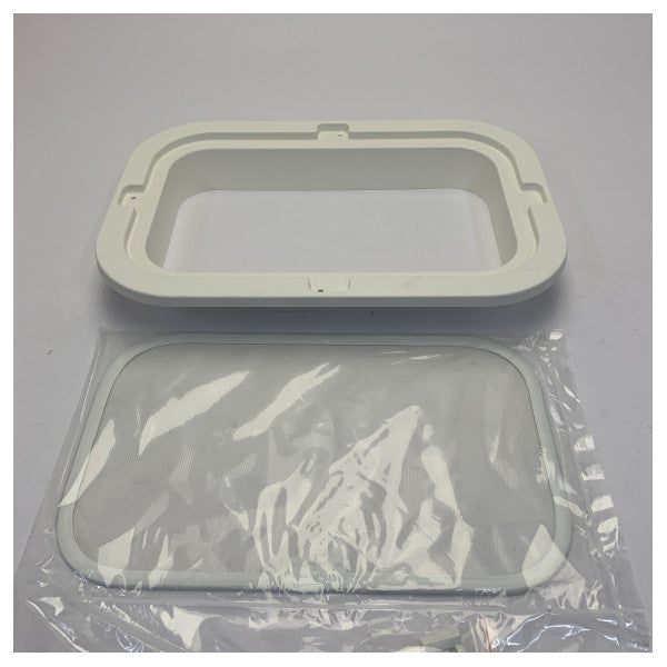 Lewmar Trim Kit Size 20 White for Hatch with Insect Screen - 367420252 