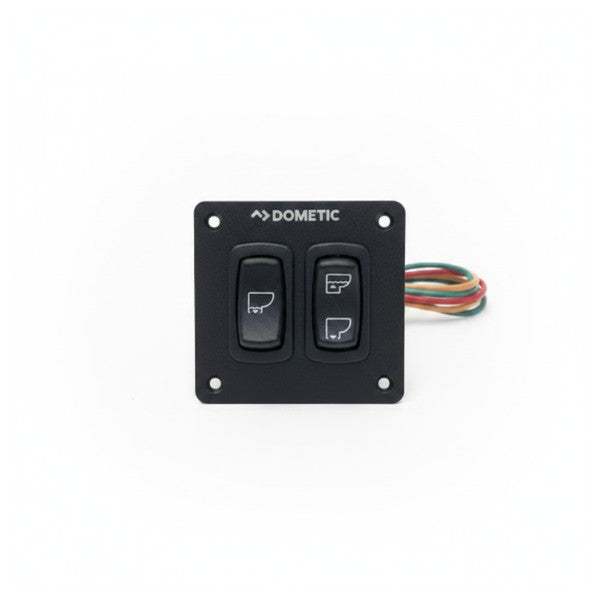 Dometic 12V Çift Durulama Deniz Tuvaleti Anahtar Paneli - Tatlı Su - 700340098 