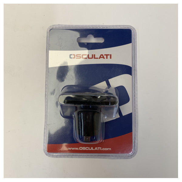 Osculati Presa caricatore USB doppia 14.516.05 montaggio a filo nautico yacht 12/24V 