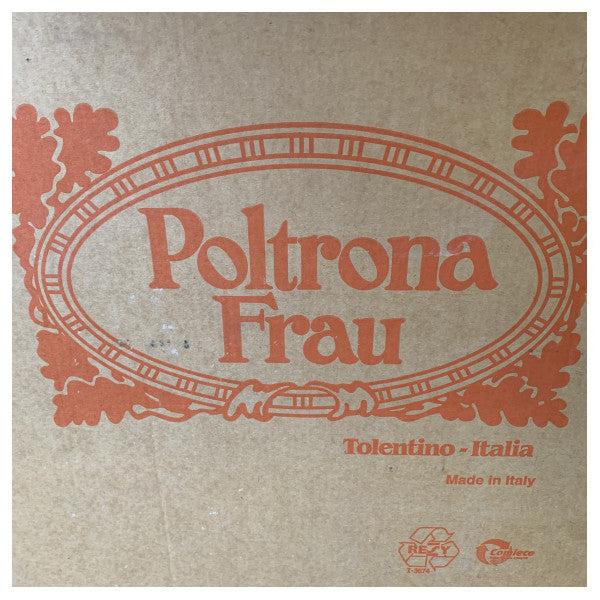 كرسي بولترونا فراو فيتوريا فيتوريا وينجي بني جلد عالي الجودة