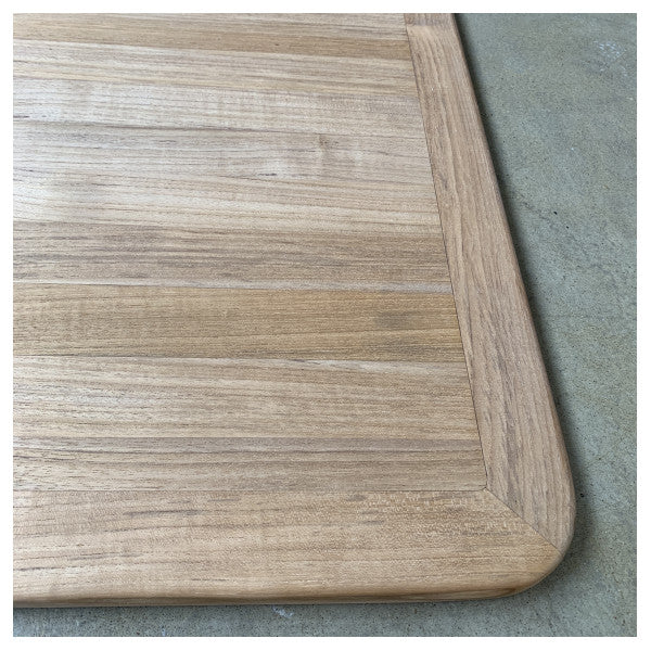 طاولة قبطان من خشب الساج بحجم 135 × 67 سم لسيارة كويك سيلفر 755 وأوتيرن C77 