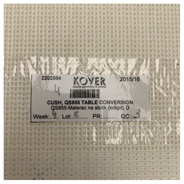 Quicksilver 855 pöytä vuode muunnos tyyny valkoinen - 2202554 