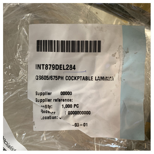 طاولة قمرة القيادة من نوع Quicksilver 605 و675 GRP باللون الأبيض - 879DEL284 