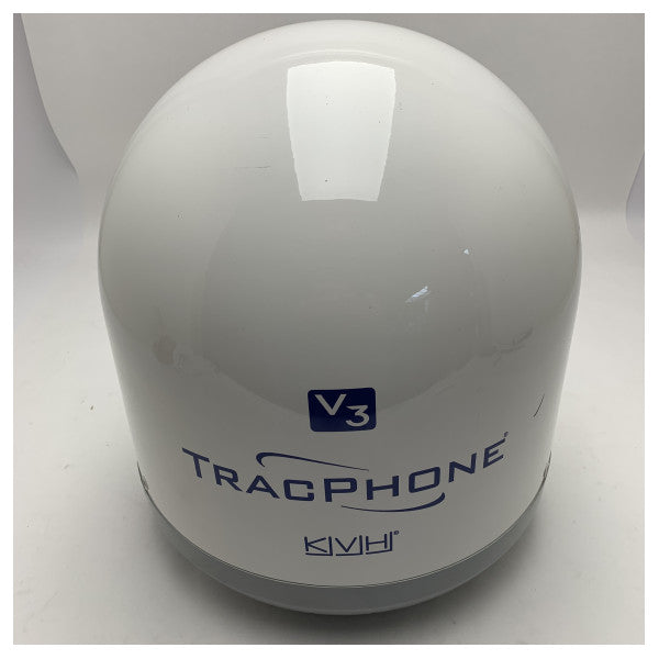نظام الأقمار الصناعية البحرية KVH TracPhone V3 Silver VSAT للتواصل الموثوق للسفن 