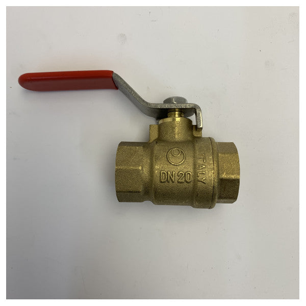 Válvula de compuerta de latón Maestrini 3/4 pulgadas DN20 5140E para fontanería marina y de yates 