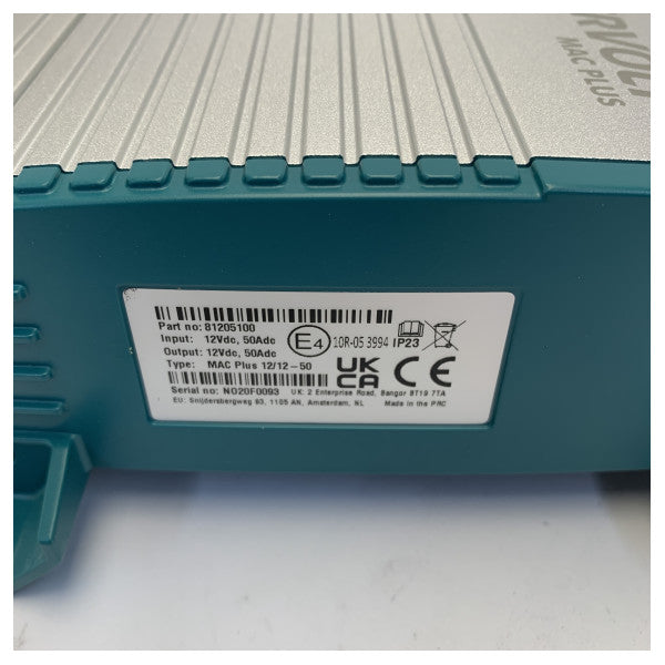 Mastervolt 12/12 DC-DC-omformer og batterilader - MAS81205100 