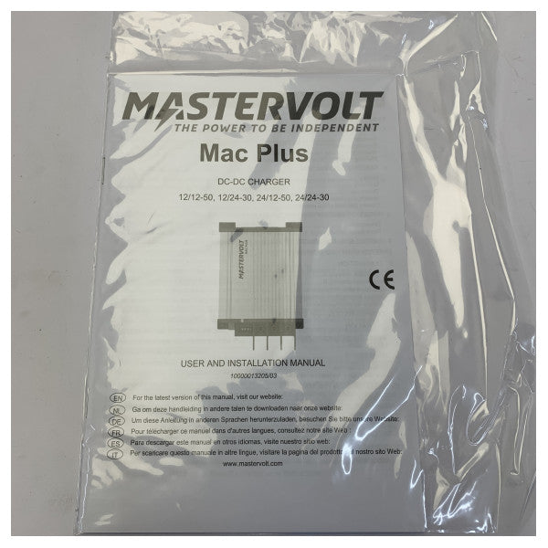 Mastervolt 12/12 DC-DC-omformer og batterilader - MAS81205100 
