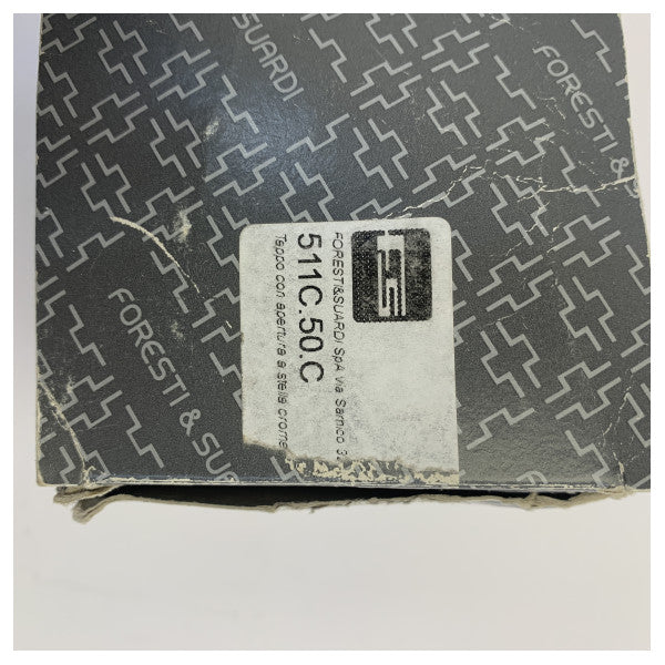 Foresti and Suardi Recessed Fuel Deck Fill Cap 511C.50.C - Marine Grade 