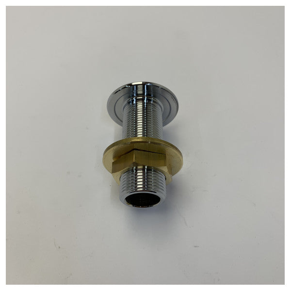 Maestrini 3/4inch Chrome Plated Brass Hose Tail Connector Fitting C0051E