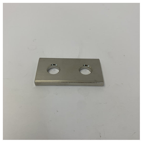 Copper Busbar 450A 30x5mm Connecting Plate for Yacht Electrical Systems - CU 450